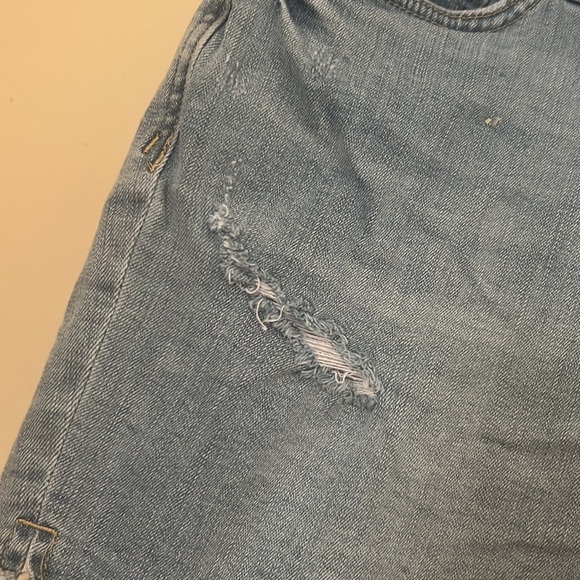 Women Seven Denim Distressed Shorts - Picture 6 of 12